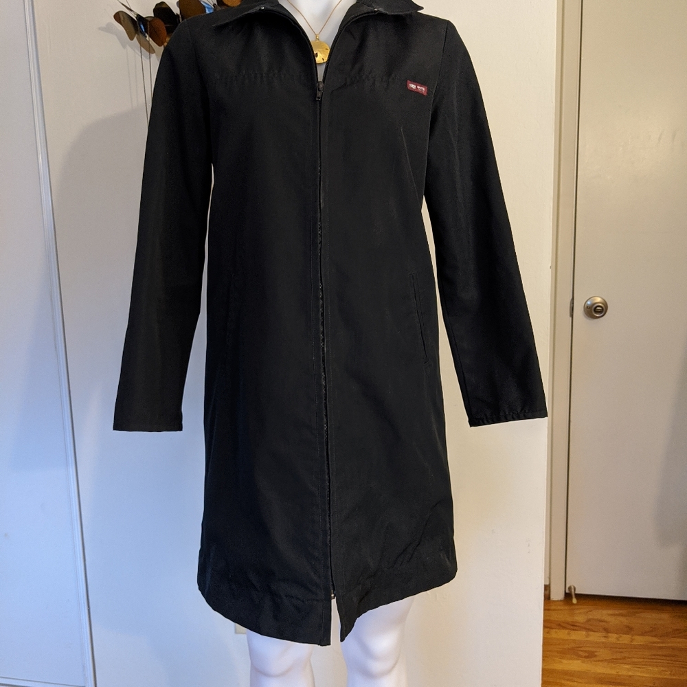 O'Neill water resistant trench coat/jacket black